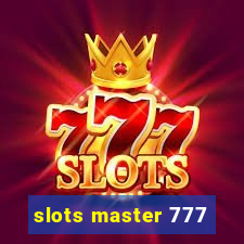 slots master 777